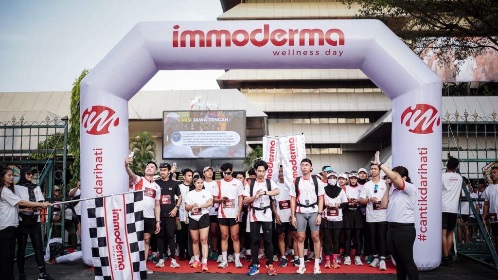 Immoderma Dorong Kesadaran Kesehatan Holistik Lewat Fun Run 5K
