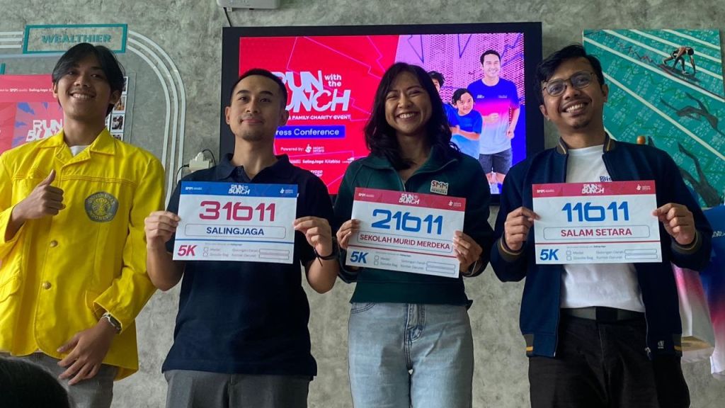 Mengenal Run With The Bunch 2025, Event Lari yang Buka Jalan Menuju Pendidikan Merata
