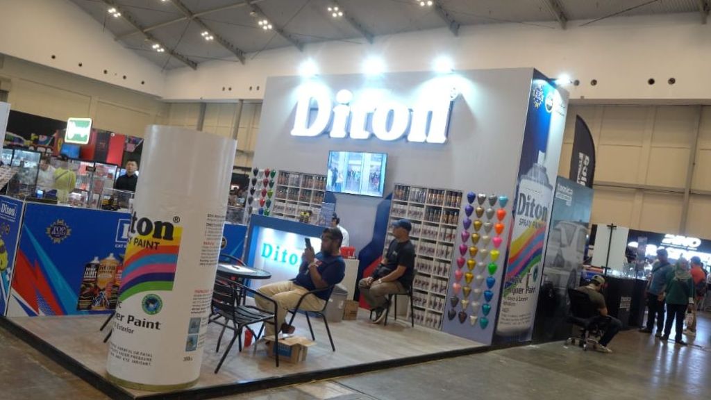 Diton Spray Paint Dukung Kreativitas Anak Bangsa di IDE XII 2025