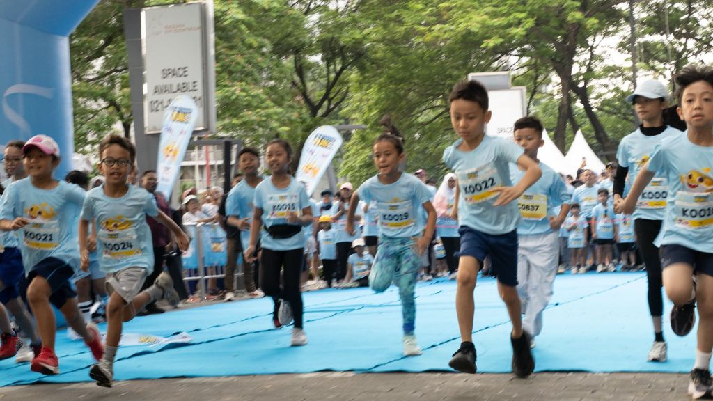 Jakarta Ramaikan Tren Fun Run Keluarga Lewat Baby Shark!