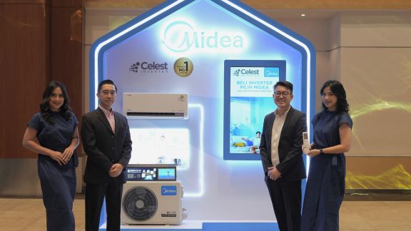 Midea Rilis AC Cerdas Celest, Andalkan AI Ecomaster Lho Moms!