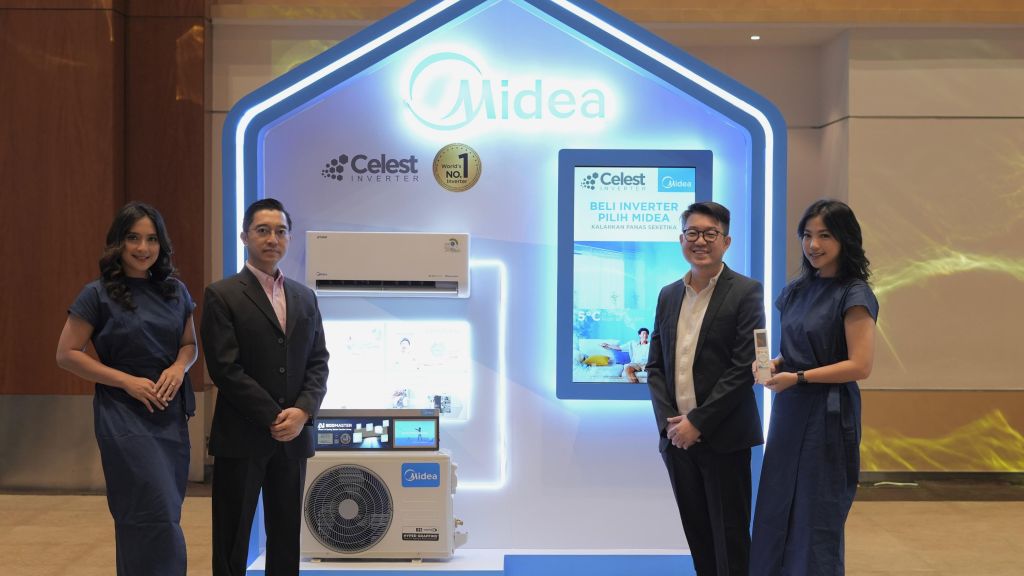 Midea Rilis AC Cerdas Celest, Andalkan AI Ecomaster Lho Moms!