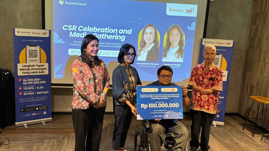 RupiahCepat Gaungkan Gaya Hidup Inklusif Lewat Donasi Disabilitas, Intip Yuk!