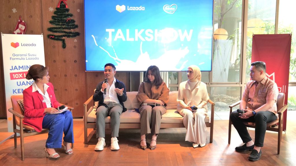 Tiati Moms, Susu Anak Palsu Kian Marak, LazMall Tawarkan Jaminan Keaslian