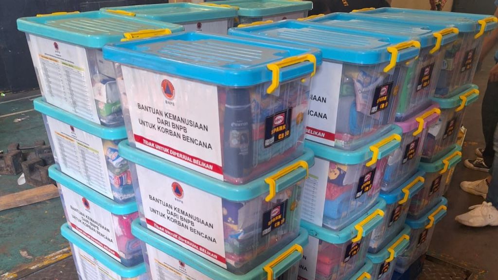 Lionel Express Fasilitasi Pengiriman Bantuan Darurat ke Sibolga