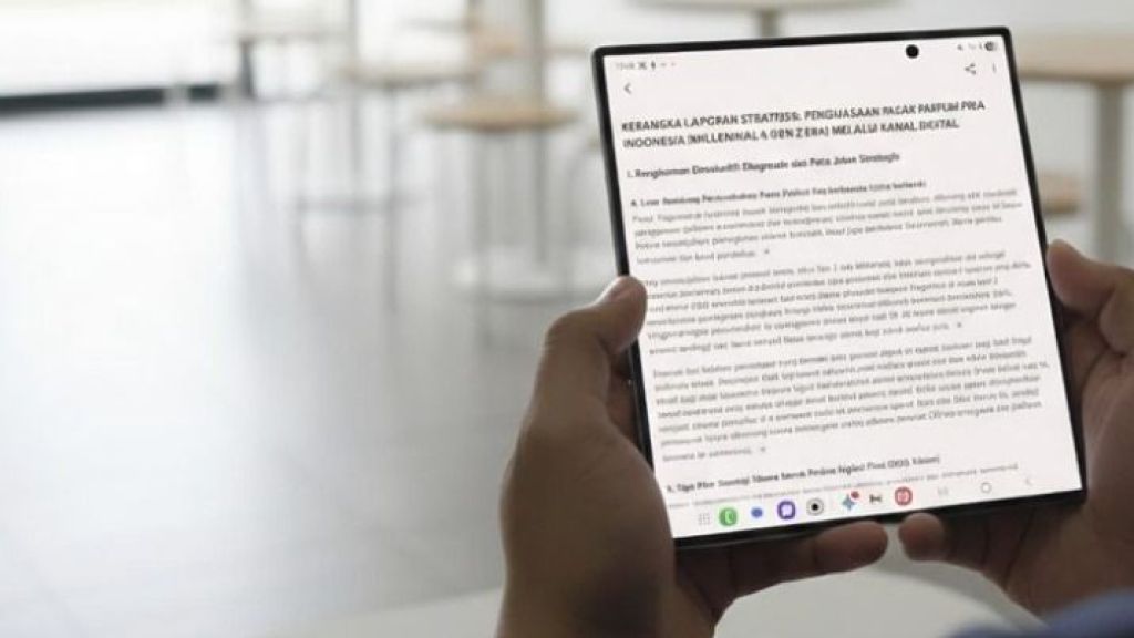 Galaxy Z Fold7 Dorong Efisiensi Bisnis Berbasis Data