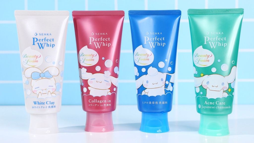 Cinnamoroll Mewarnai Kemasan Baru Rangkaian SENKA Perfect Whip