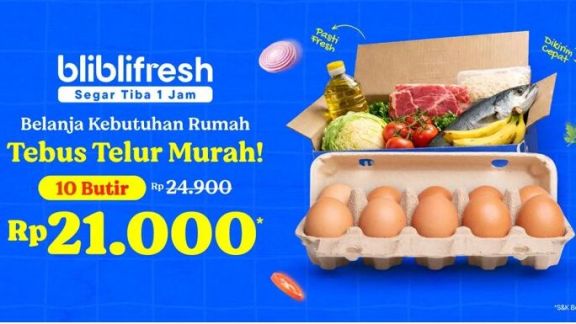 Belanja Grocery Online Di sini! Ini 5 Keunggulan Blibli Fresh