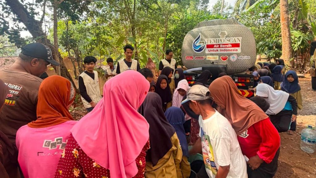 Tempo Scan Bantu Warga Hadapi Kemarau Ekstrem Lewat Program Air Bersih