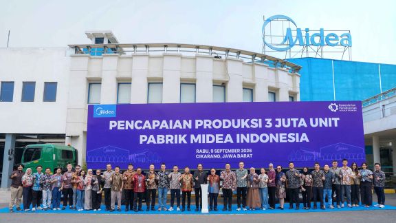 Setia Ciptakan Kenyamanan Rumah, Midea Perkuat Produksinya di Indonesia
