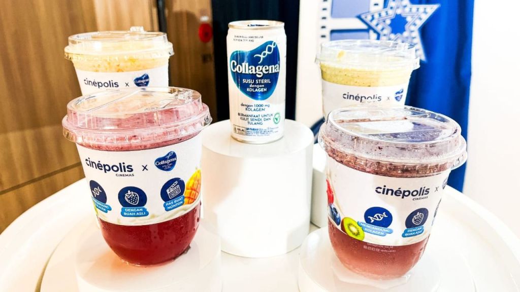 Nonton Film Sambil Ngemil? Kini Ada Smoothies Berkolagen di Cinépolis