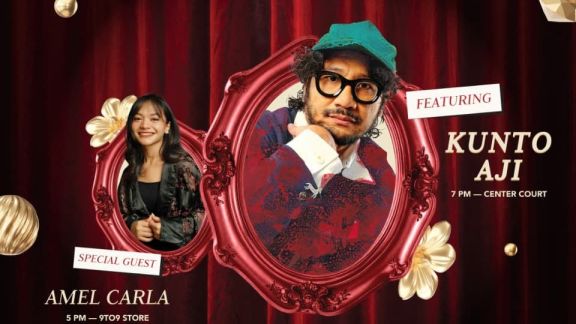 Anniversary 9 Tahun, 9to9 Ajak Pengunjung Seru-seruan Bareng Amel Carla dan Kunto Aji
