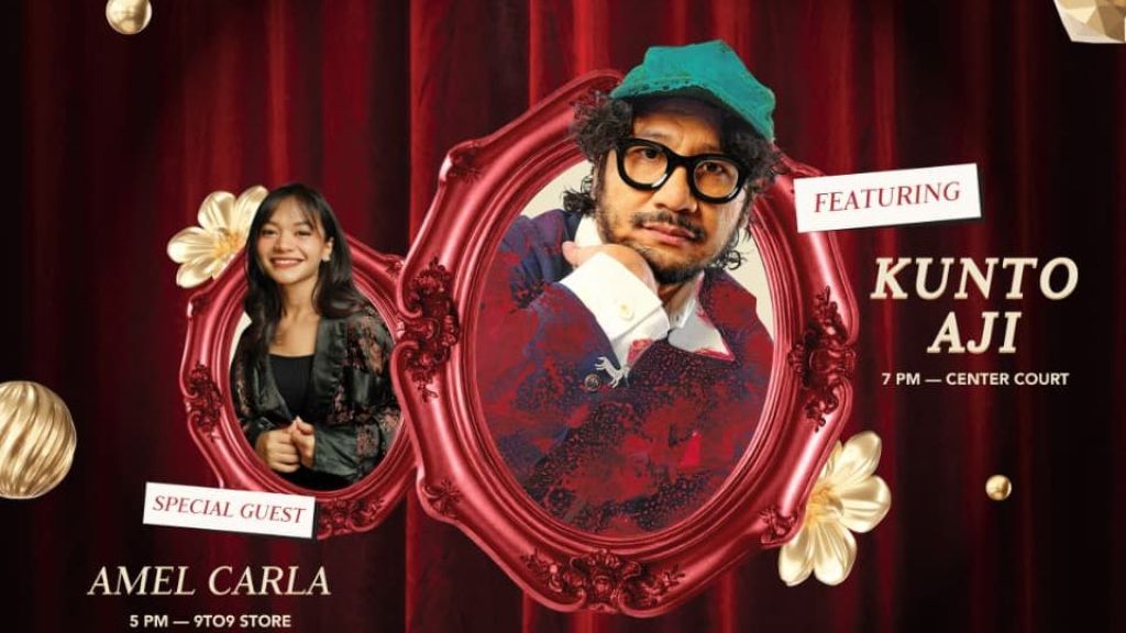 Anniversary 9 Tahun, 9to9 Ajak Pengunjung Seru-seruan Bareng Amel Carla dan Kunto Aji