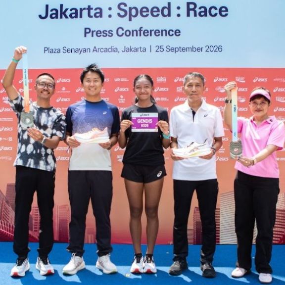Lari Pagi Sambil Menikmati Sunrise, ASICS Kembali Gelar Jakarta : Speed : Race 2026