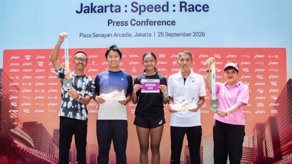 Lari Pagi Sambil Menikmati Sunrise, ASICS Kembali Gelar Jakarta : Speed : Race 2026
