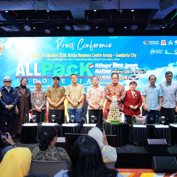 Pasar Industri Kemasan Indonesia Diproyeksi Tumbuh 6% pada 2026, ALLPack Hadirkan 1.600 Peserta dari 42 Negara