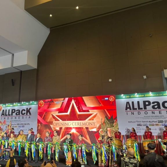 ALLPack Indonesia 2026 Dibuka, Pemerintah Dorong Inovasi dan Daya Saing Industri Manufaktur