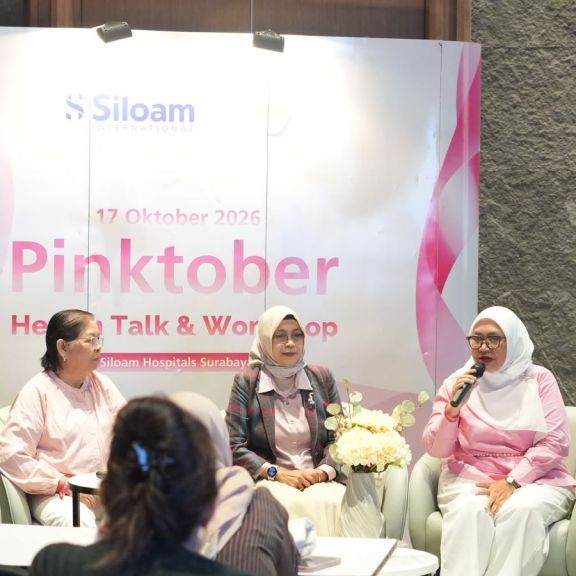 Siloam Hospitals Surabaya Gelar Pinktober 2026, Ajak Perempuan Peduli Kanker Payudara